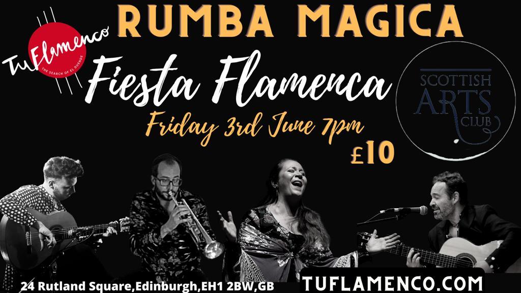 Rumba Magica Fiesta Flamenca TuFlamenco Show 3rdJune22