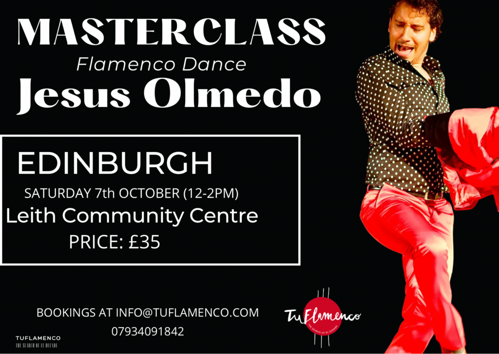 Jesus Olmedo MasterClass 2023 Scotland TuFamenco
